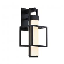 Modern Forms US Online WS-W48823-BK - Logic Outdoor Wall Sconce Light