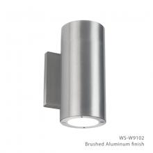Modern Forms US Online WS-W9102-AL - Vessel Outdoor Wall Sconce Light