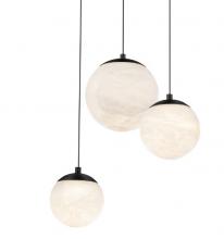 Modern Forms US Online PD-34403R-BK - Pisces Multilight Pendant Light