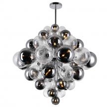 CWI Lighting 1205P36-27-601 - Pallocino 27 Light Chandelier With Chrome Finish