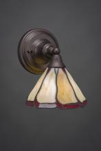 Toltec Company 40-BRZ-9165 - Wall Sconce Shown In Bronze Finish