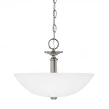 Capital 4272BN-139-CK - 2 Light Semi-Flush Fixture with Chain and Canopy Included