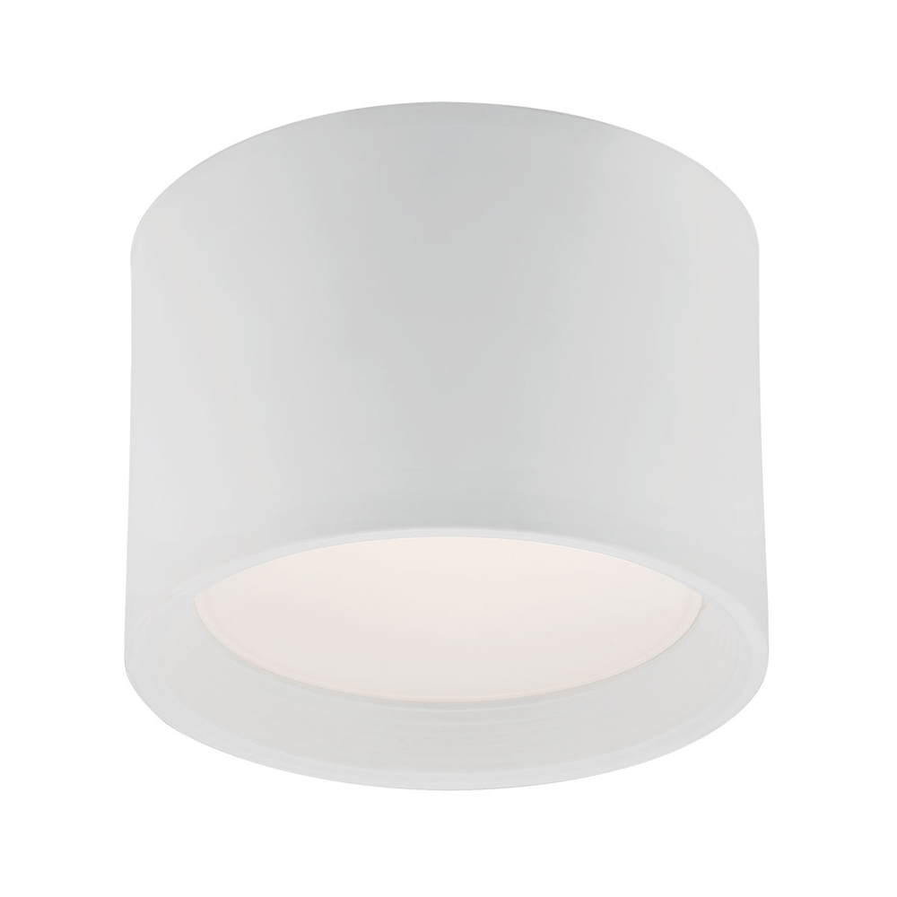 Benton, 1LT LED Flush, Sml, White