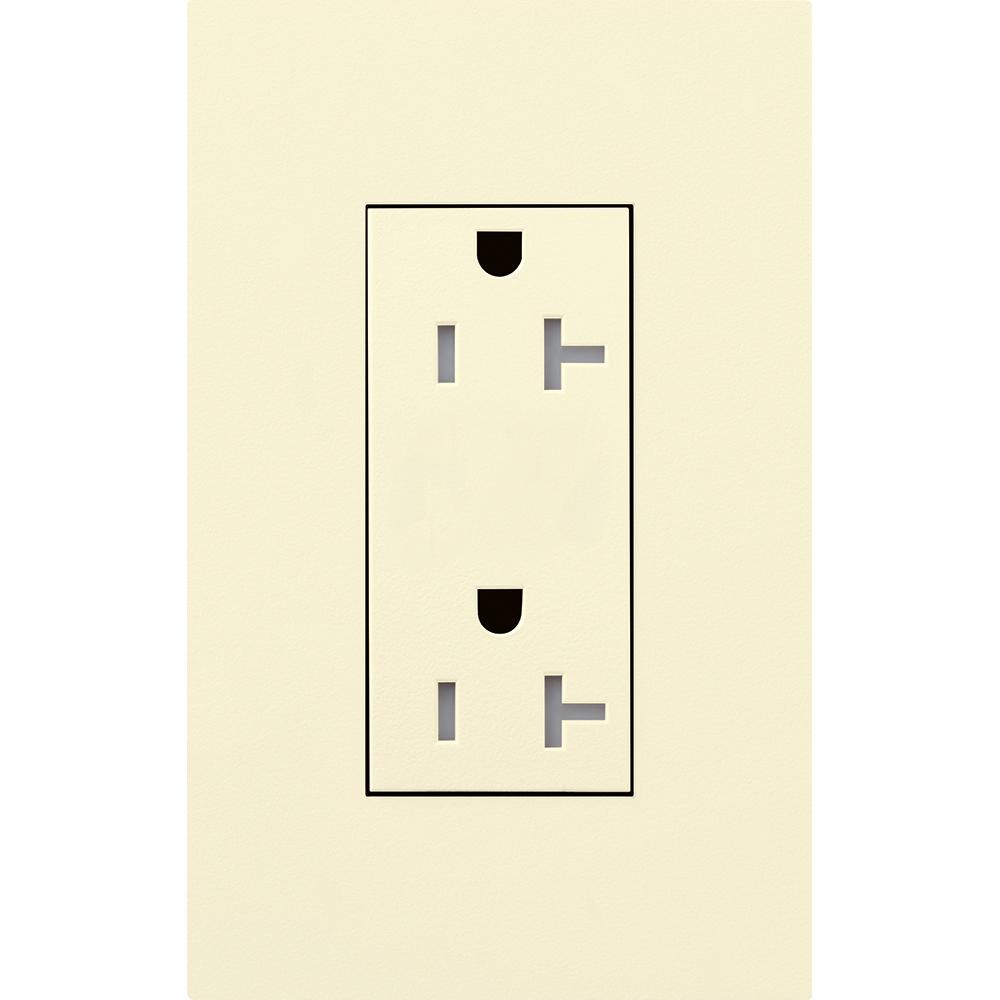 DUPLEX 20A TR RECEPTACLE AL FP