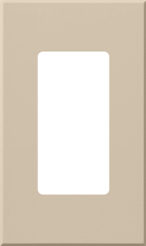 ARCH WALLPLATE 1 GANG - ACC TAUPE