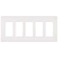 Lutron Electronics SC-5-RW - SATIN WALLPLATE 5G RW