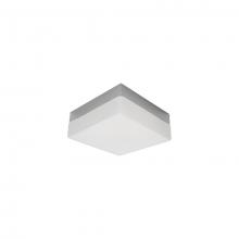 Kuzco Lighting Inc FM3306-BN - LED Square Flush Mount Ceiling Fixture with White Opal Glass