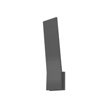 Kuzco Lighting Inc EW7918-GH - Nevis 18-in Graphite LED Exterior Wall Sconce