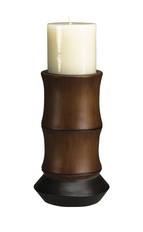 Bamboo Resin Candle Holder
