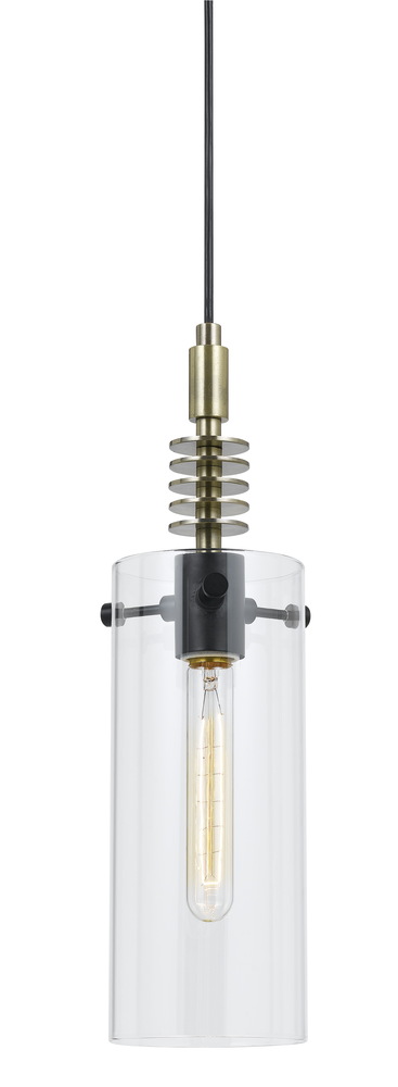 60W Glass Pendant Fixture (Edison Bulb Not included)