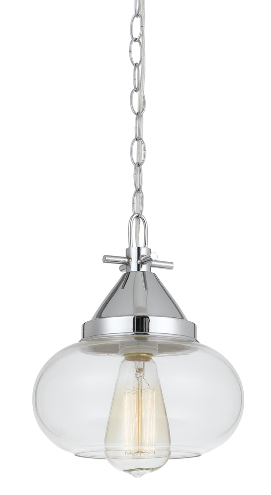 60W Maywood Glass Pendant (Edison Bulbs Not included)
