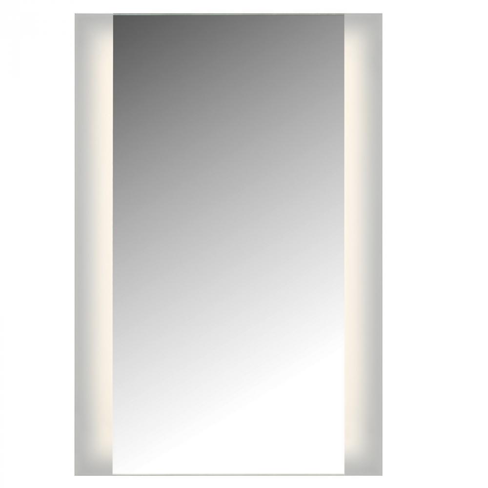LED, 2 Sided Ada Mirror. 3K, Non-Dimmable, 24"W X 36"H With Easy Cleat System