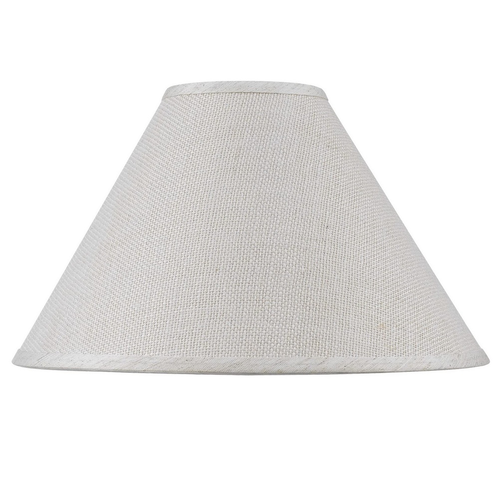 Hardback Fine Burlap Shade