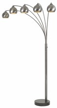 CAL Lighting BO-2030-5L-AS - Five Light Metal Arc Floor Lamp