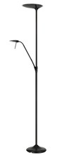 CAL Lighting BO-2872TR-DB - Treviso integrated Dimmable LED Metal Torchiere With 5W Gooseneck Reading Lamp