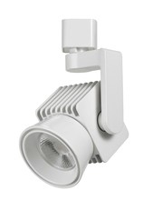 CAL Lighting HT-807-WH - Dimmable integrated LED12W, 840 Lumen, 80 CRI, 3000K, 3 Wire Track Fixture