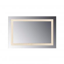 CAL Lighting LM4IS-C4836 - LED Lighted Mirror inset Glass Style, 48" X 36" With Easy Cleat System