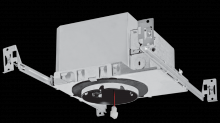 Elco Lighting E4TL08ICAD2 - 4" Trimless Cedar System New Construction IC Airtight Housing w/Driver
