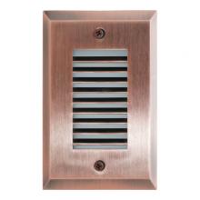 Elco Lighting ELST9240W - Mini LED Step Light with Angled Louver