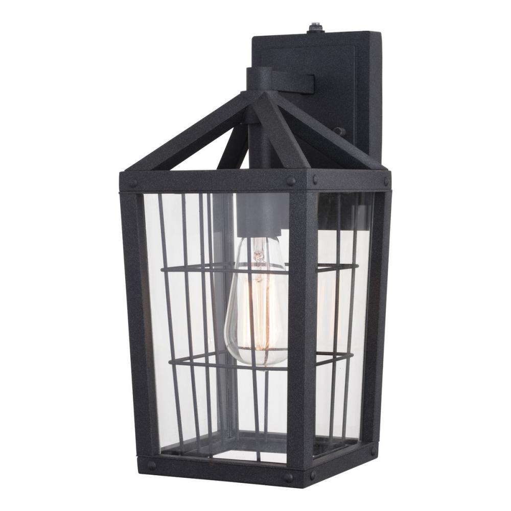 Gage 7 in. Outdoor Wall Light Volcanic Black
