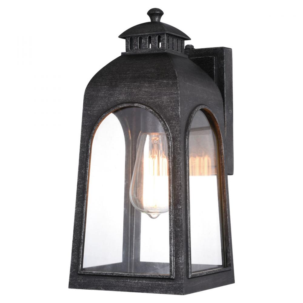 Pilsen 6.5 in. Outdoor Wall Light Brushed Charcoal
