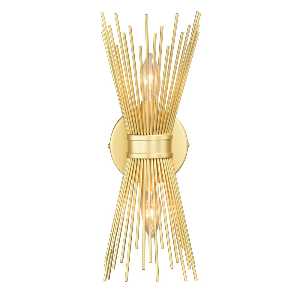 Nikko 6.5-in Wall Light Gold