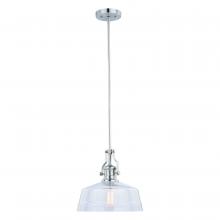 Vaxcel International P0273 - Beloit 12-in Pendant Satin Nickel