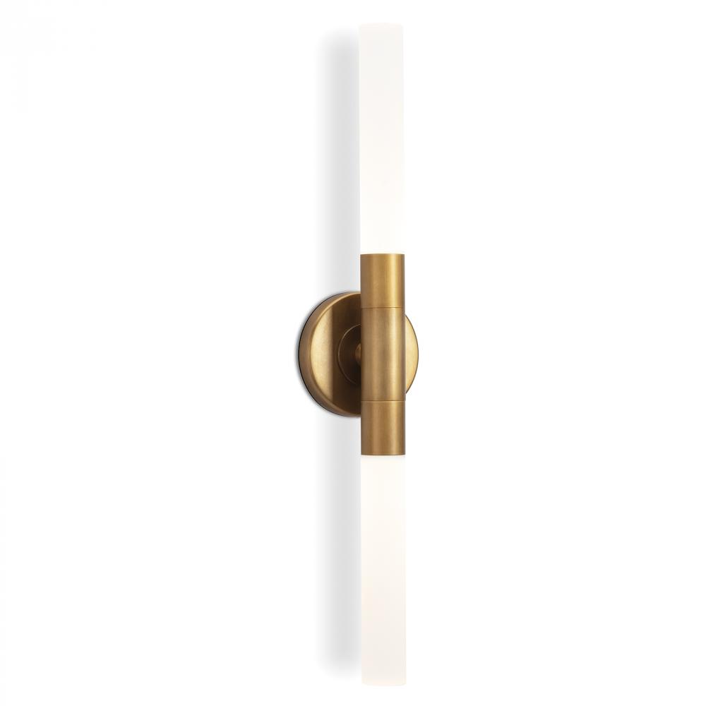 Regina Andrew Wick Hilo Sconce (Natural Brass)