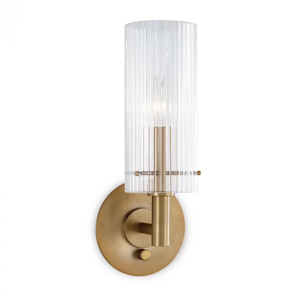 Regina Andrew Dixie Sconce (Natural Brass)