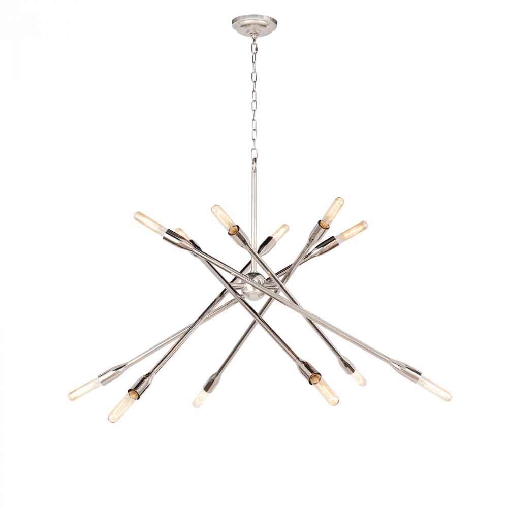 Regina Andrew Cobra Chandelier Large (Polished N