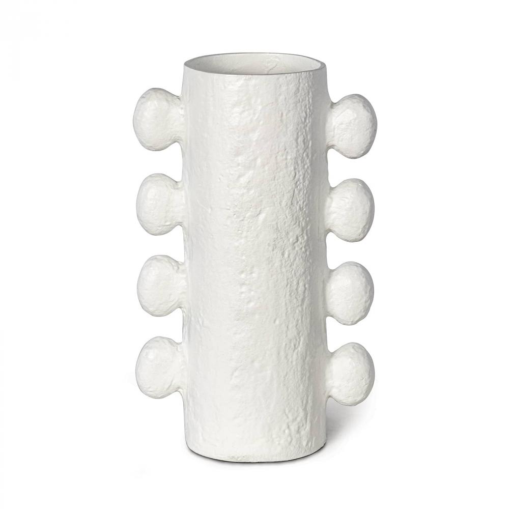 Regina Andrew Sanya Metal Vase Large (White)