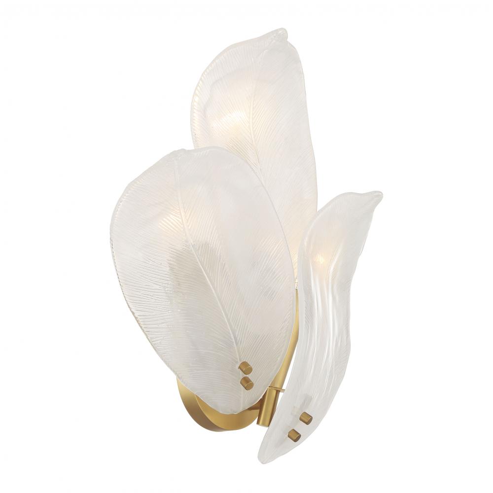 ORCHID - 3 LIGHT WALL SCONCE