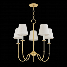 Hudson Valley 6927-AGB - Amina Chandelier