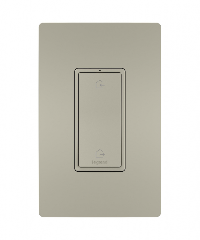 radiant® Home/Away Wireless Smart Switch with Netatmo, Nickel