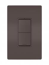 Legrand Radiant RCD11 - 15A SP+SP DECO SWITCH, BROWN