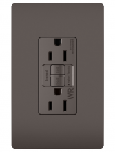 Legrand Radiant 1597TRWR - radiant® Tamper-Resistant Weather-Resistant 15A Duplex Self-Test GFCI Receptacles with SafeLock® Pro