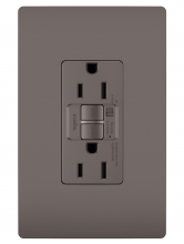 Legrand Radiant 1597TR - radiant? Spec Grade 15A Tamper Resistant Self Test GFCI Receptacle, Brown