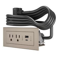 Legrand Radiant RDZCNI - radiant? FPC USB A/C, 6FT, NI 2 TR OL, 2 USB CHARGING PORTS