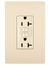 Legrand Radiant 2097NALA - radiant? 20A Duplex Self-Test GFCI Receptacles with SafeLock? Protection, NAFTA Compliant, Light