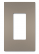 Legrand Radiant RWP26NICC6 - radiant? 1-Gang Screwless Wall Plate, Nickel