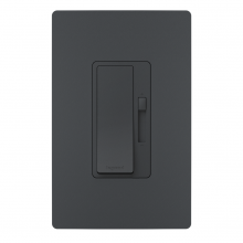 Legrand Radiant RHL153PWPG - radiant? LED Advanced 150W Single Pole 3-Way Dimmer with Wall Plate, Graphite