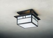 Arroyo Craftsman HCM-12DTGW-BK - 12" huntington close to ceiling mount, double t-bar overlay