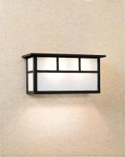 Arroyo Craftsman HS-14SEOF-RB - 14" huntington short body sconce without overlay (empty)