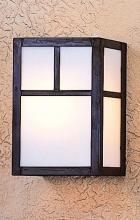 Arroyo Craftsman MS-8TCR-P - 8" mission sconce with t-bar overlay
