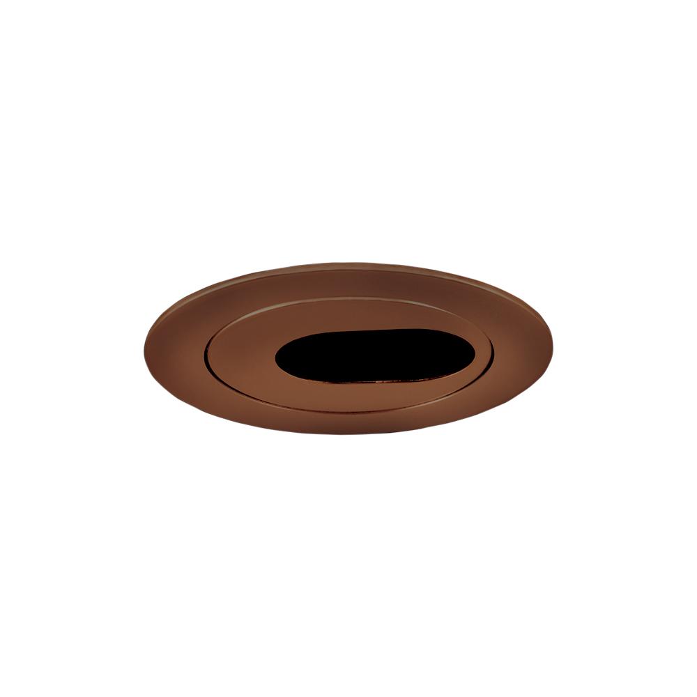 4-inch aperture Low Voltage Trim with adjustable Oval Slot Aperture.