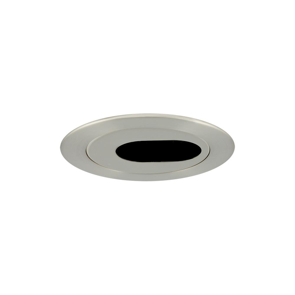 3-inch aperture Low Voltage Trim with adjustable Oval Slot Aperture.