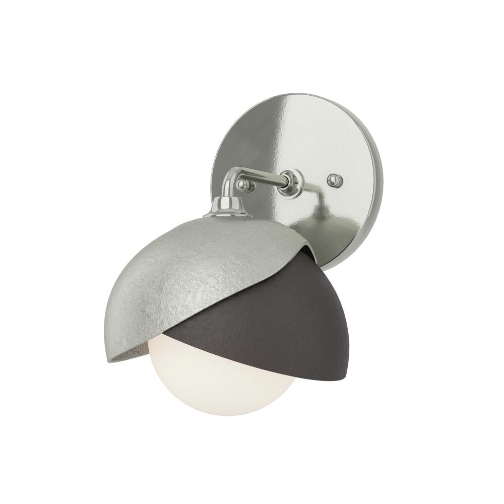 Brooklyn 1-Light Double Shade Bath Sconce