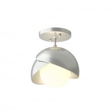 Hubbardton Forge 121377-SKT-82-82-GG0711 - Brooklyn 1-Light Double Shade Semi-Flush