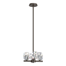 Hubbardton Forge 131061-SKT-MULT-14-CR - Gatsby 4-Light Semi-Flush/Pendant