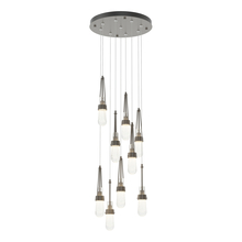 Hubbardton Forge 131100-SKT-STND-07-YG0434 - Link 9-Light Blown Glass Pendant